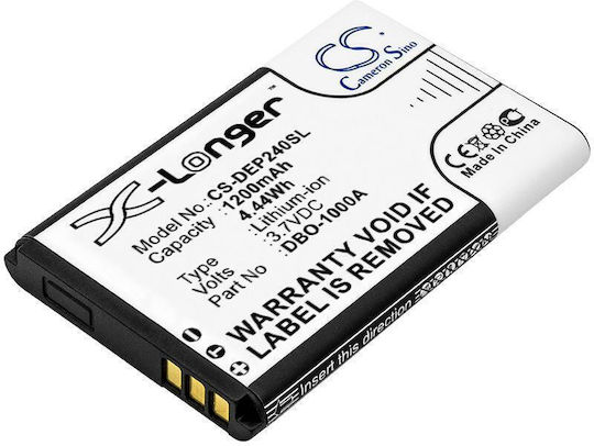 Батерия за мобилен Doro 6821 6881 1370 6060 380147 Liion 3,7v 1200mah Cameron Sino