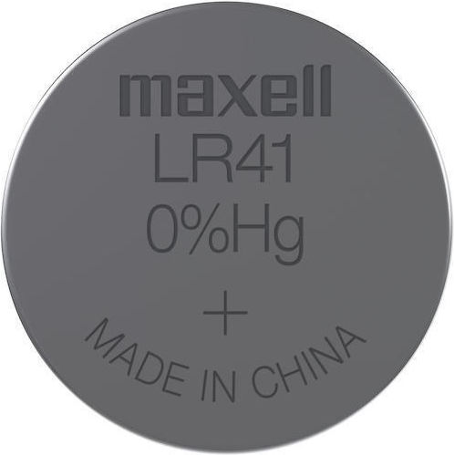 Button Micro Alkalisch Batterie Lr41 Ag3 1 Stück 1,55V Pack Maxell