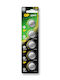 Lithium Button Battery Gp Cr2025 3v 5 Pcs In Blister Price 1 Battery