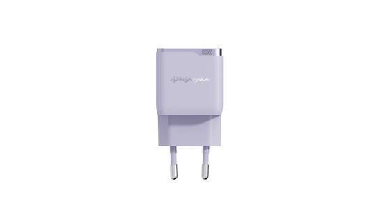 Miniso Miniso Handyladegerät Ohne Kabel mit USB-A Ausgangsanschlüsse und USB-C Ausgangsanschlüsse 20W Lila