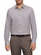 Long Sleeve Shirt Narrow Fit Burgundy