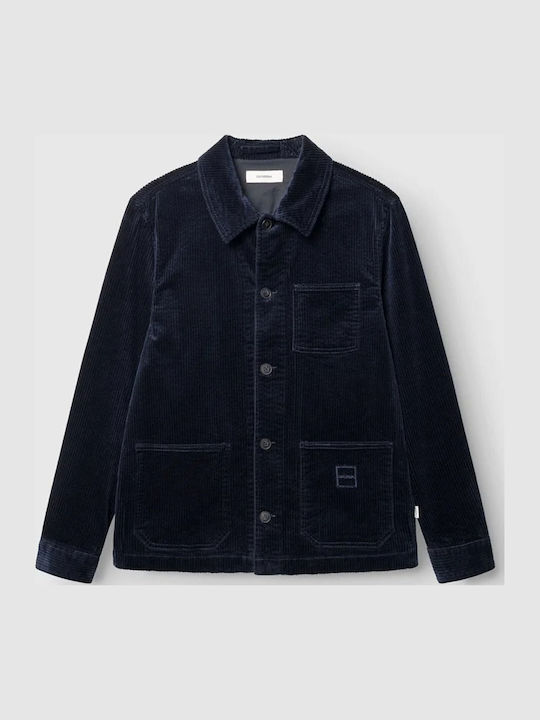Gabba Overshirt с дълъг ръкав Тъмносин