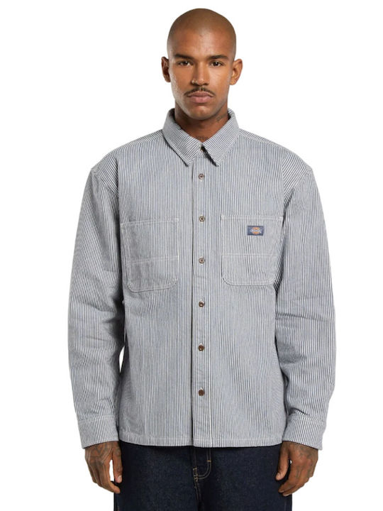 Dickies Langärmeliges Herrenhemd Retro Indigo