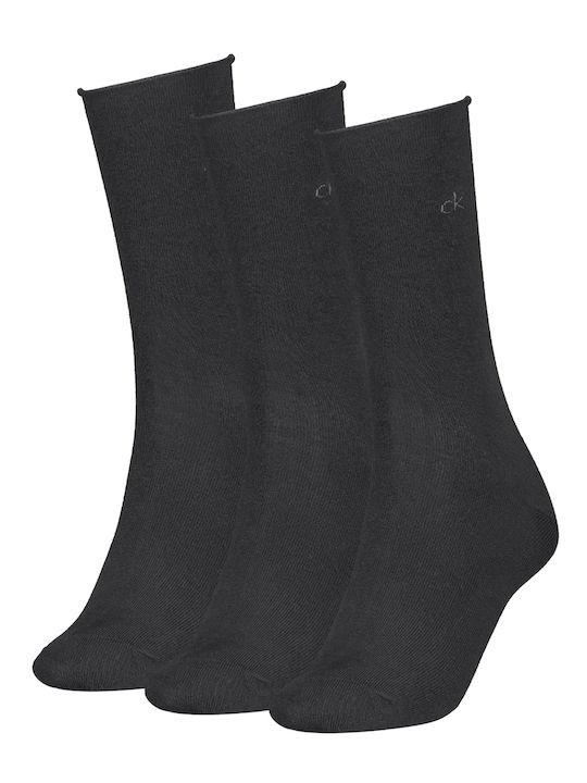 Calvin Klein Șosete pentru femei Black 3Pack