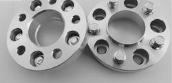Car Wheel Spacers 5x120 65.1 30mm 2 Pieces Set VW Touareg R5 T5 T6 Amarok Crafter