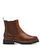 Ghete Chelsea Dama de Piele Tabac