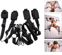 Bedroom Ιμάντες Ακινητοποίησης σε Μαύρο Χρώμα