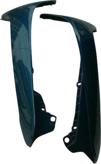 Strong Set of Blue Side Motorcycle Aprons for Honda Astrea Supra 100