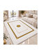 My Home Luxury Luxury Wohnzimmer Teppich Rechteckig Zottelig Weiß 60x90cm