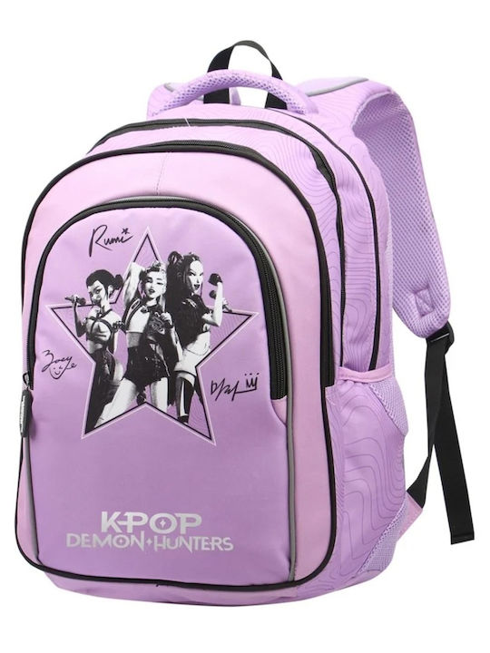St. Majewski School Backpack Purple 32 x 21 x 43cm