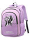 St. Majewski School Backpack Purple 32 x 21 x 43cm