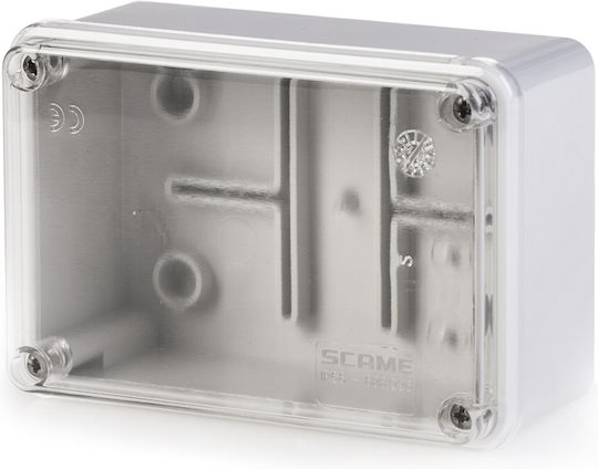 Scame Outdoor Placement Electrical Junction Box IP56 Transparent