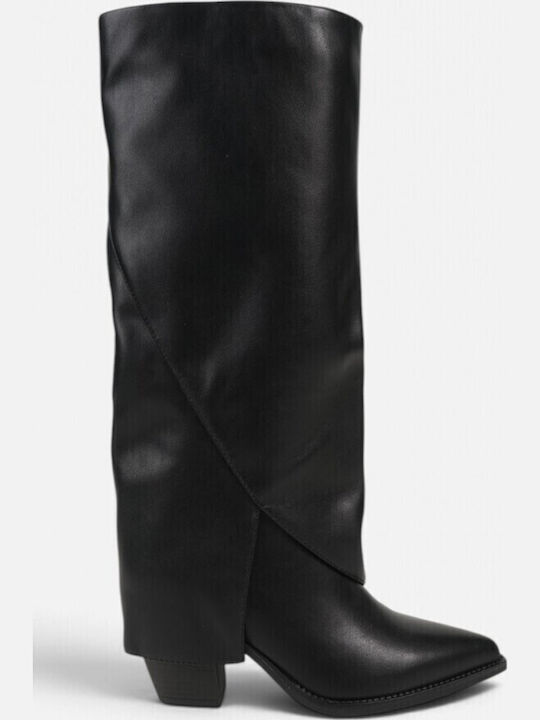 Women's Cowboy Black Boots