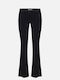 Women's Fabric Trousers Black