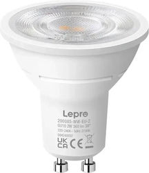 Lepro Becuri LED 3.3W Pentru Soclu GU10 și Formă MR16 Alb Cald 590 Lumen 5 Bucăți Lepro Becuri LED 3.3W Pentru Soclu GU10 și Formă MR16 Alb Cald 590 Lumen 5 Bucăți
