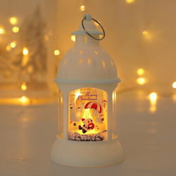Lampion Alb Din Plastic
