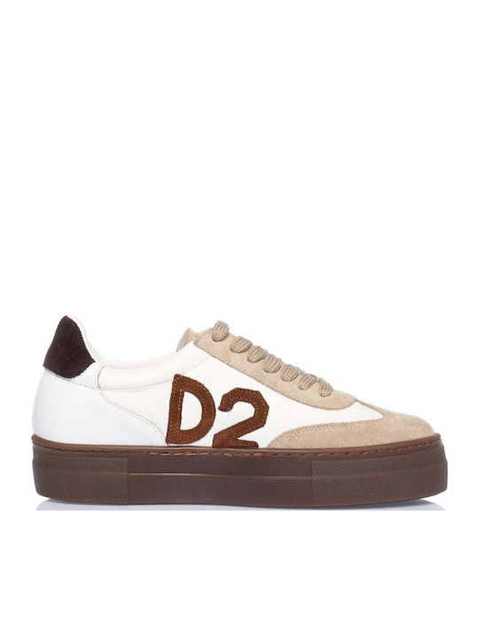 Sante Γυναικεία Sneakers White-beige