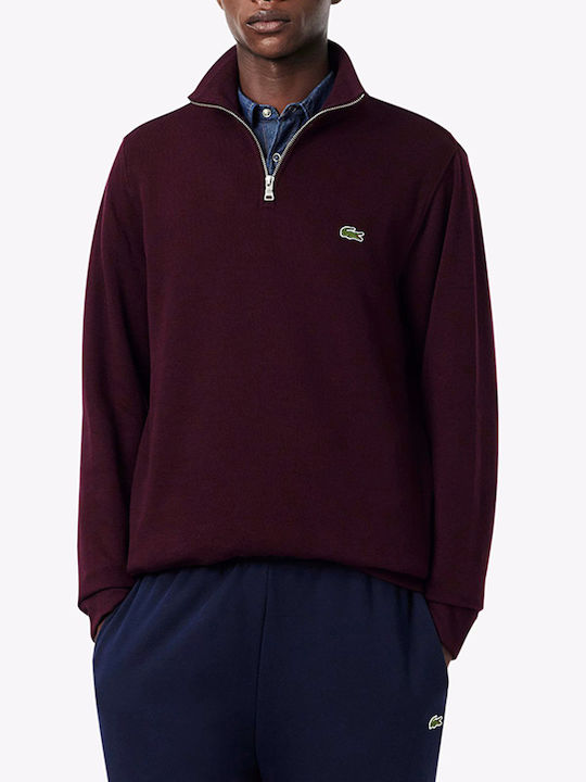 Lacoste Суитшърт Darkred