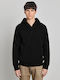 Sweatshirt Mit Kapuze Schwarz 64-108.056.N0090