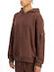 Hooded Sweatshirt Powder Brown