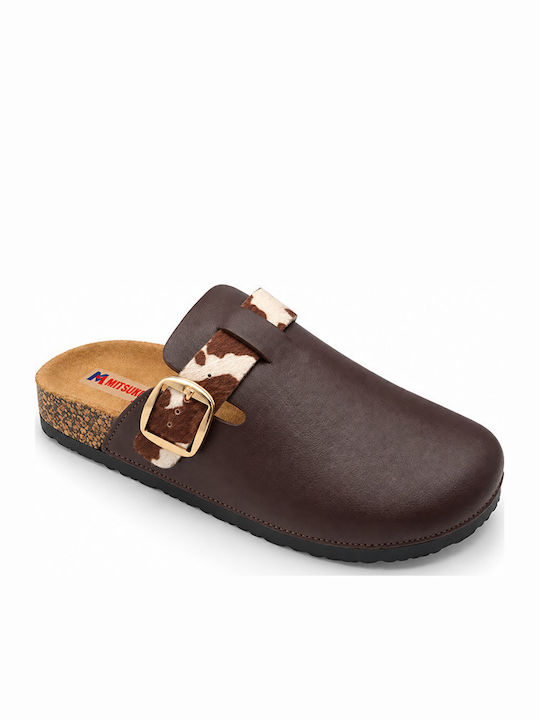 Mitsuko Clogs Women's Brown Slippers