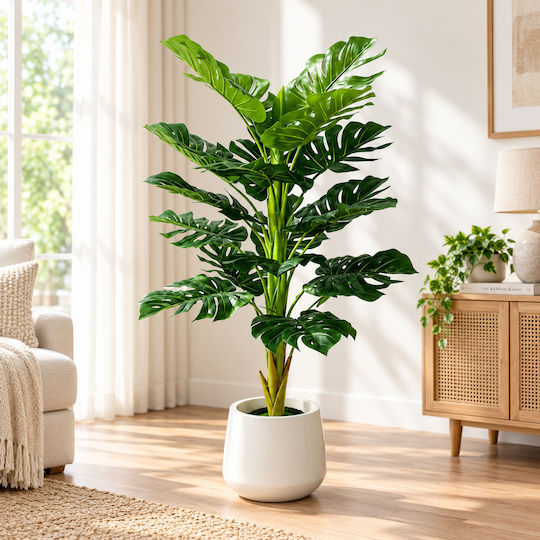 Τεχνητό Διακοσμητικό Φυτό Γλάστρα Artificial Plant 120cm Galifas 449733 Galifas