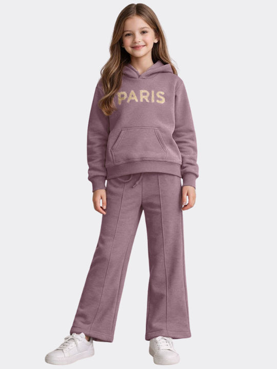Action Sportswear Set Trening Pentru Copii Violet
