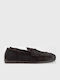 Barkley Pony Loafers Women's Leather Loafers in Brown Colour