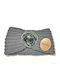Unisex Knitted Headband in Grey Colour