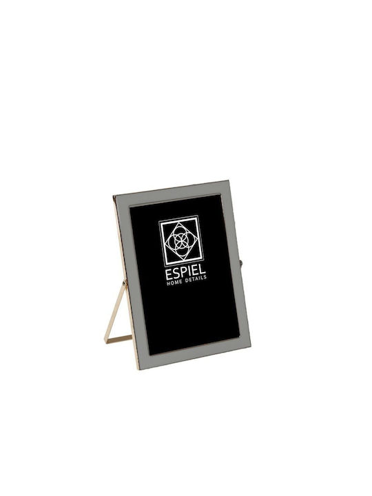 Espiel Metallic Photo Frame with Gold Frame 3 P...