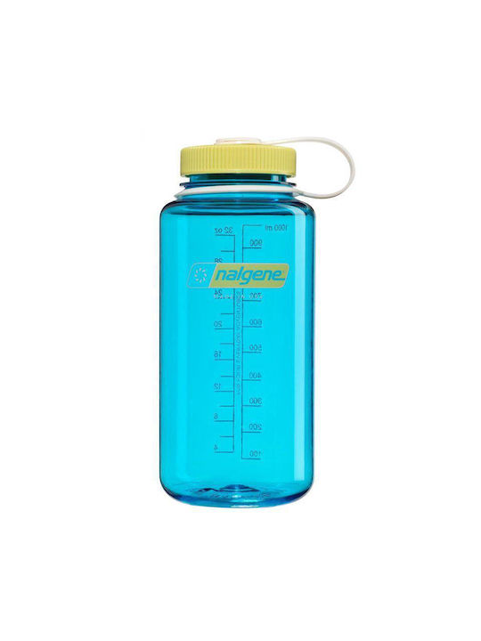 Nalgene Wide Mouth Sustain Παγούρι Πλαστικό 1000ml Μπλε