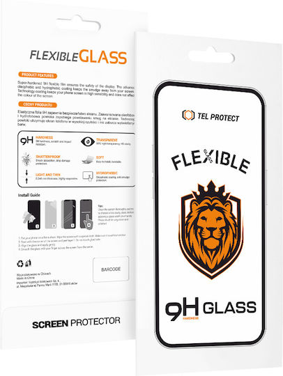 Tel Protect Най-Добро Гъвкаво Хибридно Закалено Стъкло iPhone 17 Pro Max/18 Pro Max