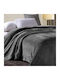 Pop Corn Blanket Fleece Single 160x240cm Dark Grey