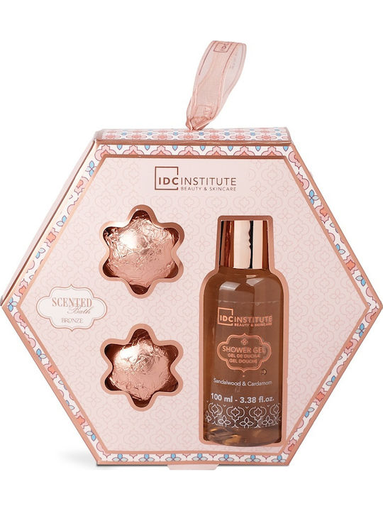 Scented Bronze Gift Σετ Περιποίησης για Καθαρισμό Σώματος 3τμχ