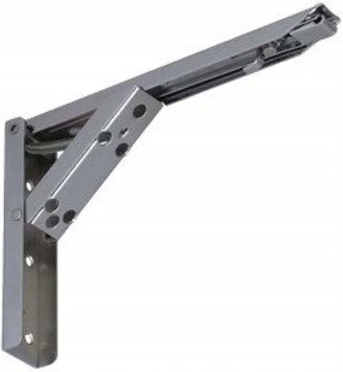Malys Group Foldable Shelf Bracket Metallic 350x135mm