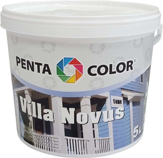 Pentacolor Νερού Villa Novus 5lt Brown
