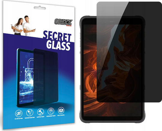 Grizzglass Secretglass Tabletschutzfolie Datenschutz Für Ulefone Armor Pad Pro