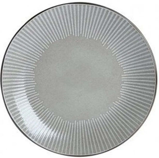 Domoletti Shallow Brown Plate With Diameter 27cm
