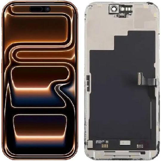 Apple Iphone 17 Pro Diagnosable Soft Oled 120hz Lcd + Touch Black No Pop-up Message