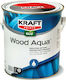 Kraft Acryl Ripolin Ökologisch Holz Aqua 0,75l Weiß Satin