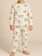 Extan Bebe Kids Beige Pajamas