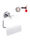 Tesa Papierhalter mit Saugnapf Silber