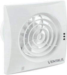 Ventika Επιτοίχιος Εξαεριστήρας Μπάνιου 100mm Λευκός Ventika Επιτοίχιος Εξαεριστήρας Μπάνιου 100mm Λευκός