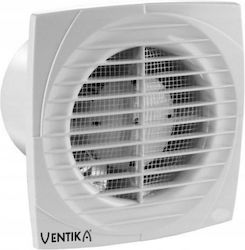Ventika Εξαεριστήρας Μπάνιου 100mm Λευκός
