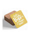 Szaron Coasters Made of Cork with Stand 9.4x10.3cm 4 Pieces