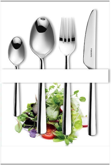 Fiskars Комплект Прибори За Хранене От Неръждаема Стомана 18/10 Сребрист 16 Броя Fiskars Комплект Прибори За Хранене От Неръждаема Стомана 18/10 Сребрист 16 Броя