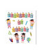 LearnHow Kids Decorative Window Sticker 27 Pieces