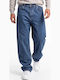 Jean Ανδρικό Παντελόνι Τζιν Loose Baggy Fit Μπλε