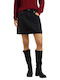 Denim Mini Rock Schwarz