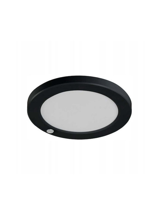 Kanlux Spot Încastrat Din Plastic Cu LED Încorporat Și Lumină Alb Rece Neagră 23x23cm